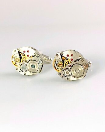 Spinki do mankietów - mechanizmy Oval III, DROBINY CZASU