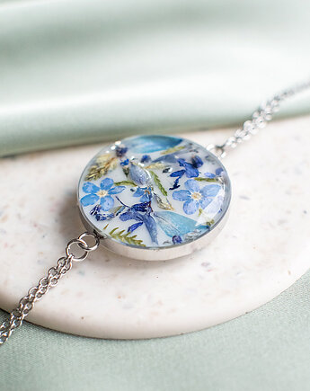 Bransoletka z kompozycją kwiatową, nature gift