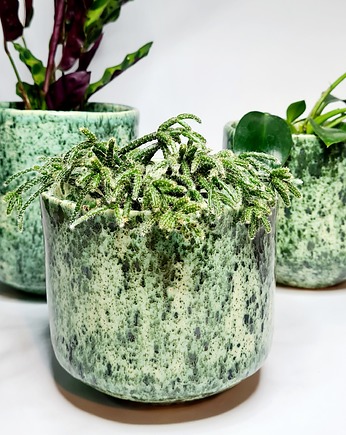 Osłonka na kwiatek Funky Green, Cerami Go