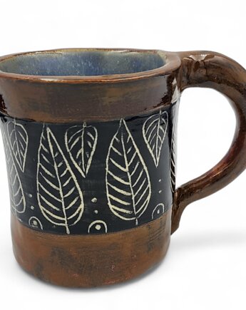 Ceramiczny kubek - ręcznie lepiony, ArtByLeika