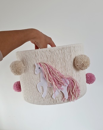 Lampa sufitowa dla dziewczynki "Filcowe koniki", Marmys Felt Studio