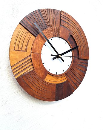 Zegar ścienny -  CICHY MECHANIZM, Clock Wood Studio