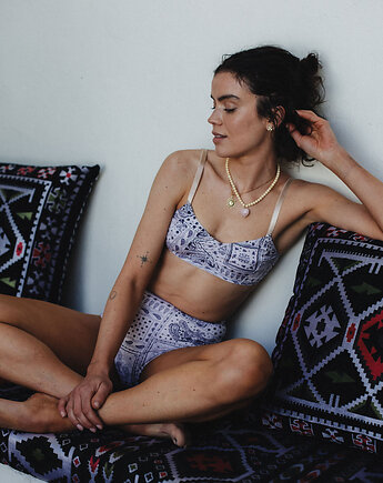 Bralette  paisley  saute, FIG the BRA