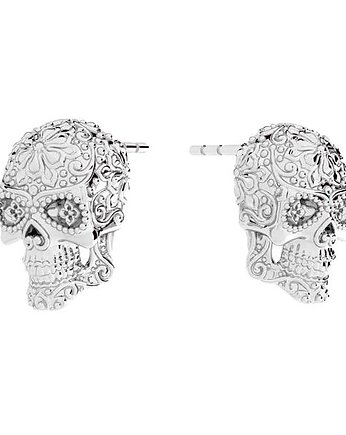 Kolczyki MEKSYKAŃSKA CZASZKA -srebro, ISSI Jewelry