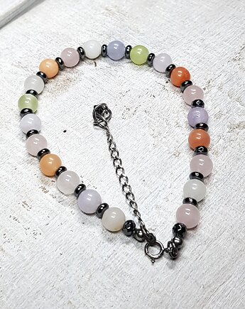 Bransoletka morganit  bs20, JanArt