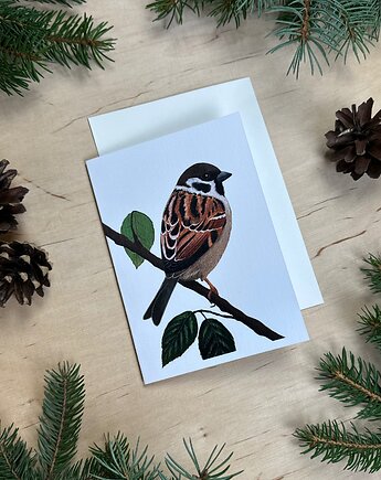 Kartka z mazurkiem, mavipoppy art