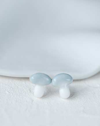 Kolczyki porcelanowe FUNGI, rękoczyny