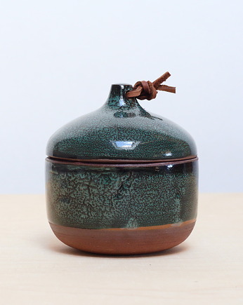 Pojemniczek Ceramiczny - iglasty las, Koło i Piec