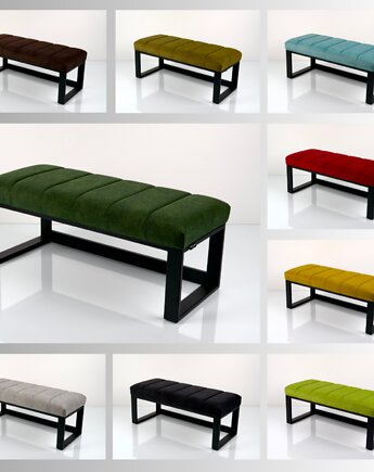 Ławka Tapicerowana Industrialna Kolory Rozmiary LGM-537, EMRA WOOD DESIGN