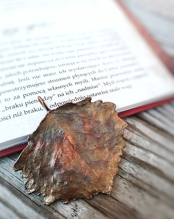 Liść topoli II wisior miedziany, Treemasters Copper Jewelry