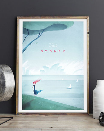 Sydney - vintage plakat 50x70 cm, 