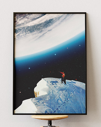 Plakat Mount Everest - Kolaż Fine Art, DAPIDOKA