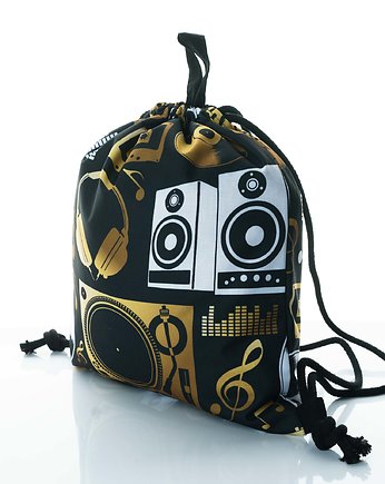 Worek z tkaniny wodoodpornej  DJ MUSIC, Tasza