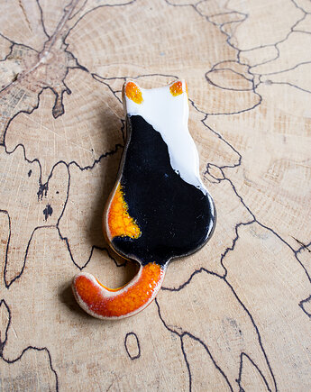 Kotek ceramiczny magnes, studnia ceramiczna