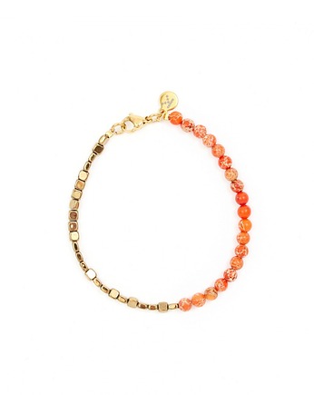 Bransoletka Orange&Gold, Kulka Bransoletki