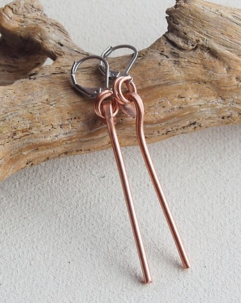 Kolczyki długie z miedzi (zam.ind/, Galeriai