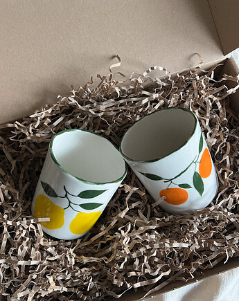 Zestaw prezentowy 2 kubki porcelanowe, Soul Label