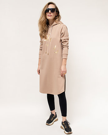 Bluza SKY long nude, COCOON