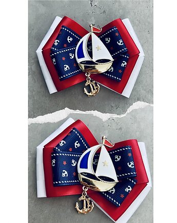 Brosza Marynarska / Żeglarska  Kolekcja MARINE  NEW, Pudrowy Różowy