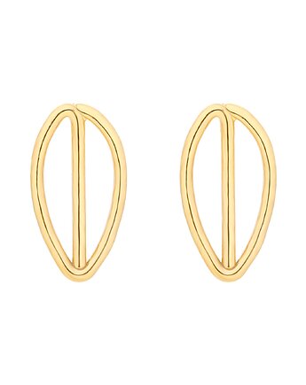 Złote kolczyki listeczki, SOTHO