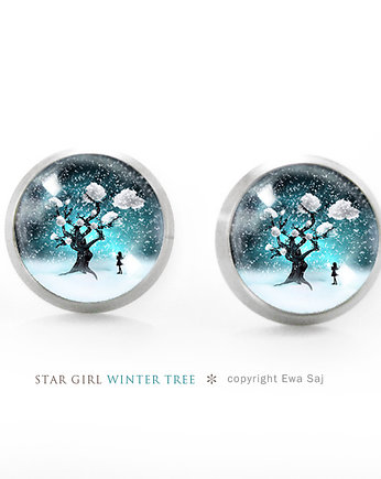 Star Girl Winter tree - mini wkręty, Ewa Saj Fotografie