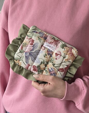 Kosmetyczka falbanka kwiatowa, mi.KREO