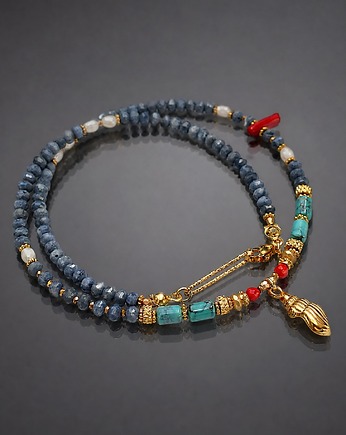 Sea collection - Koral blue vol. 3 /choker/ 07.04.26, KiKa pracownia