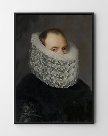 Plakat Koronkowy Facet - różne formaty, HOG STUDIO