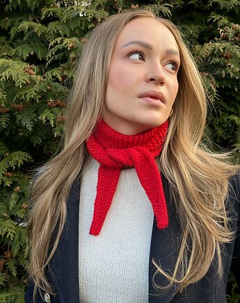 Wiosenny szalik sophie wełna alpaka, GANGSTA KNIT