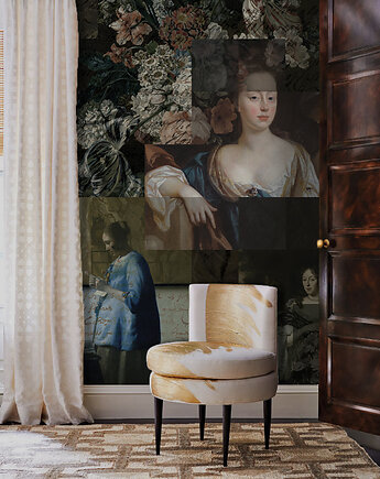 Tapeta - Portret dawny, Dekoracje PATKA Patrycja Kita