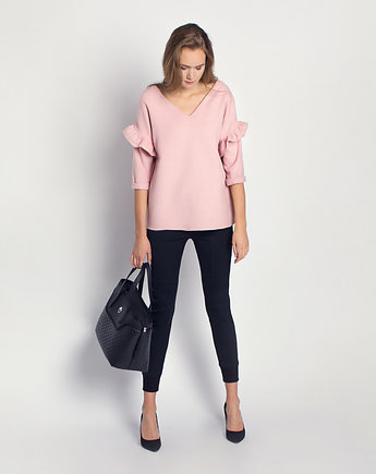 Bluza z falbanką, COCOON