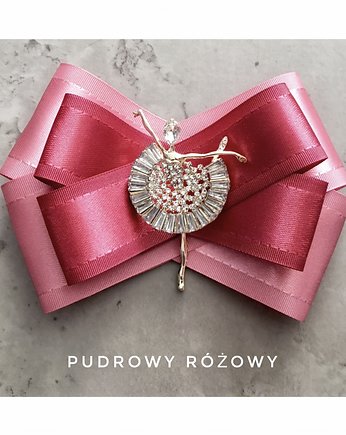 Brosza  z Baletnicą Tancerką New, Pudrowy Różowy