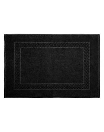 Dywanik Bawełniany Dywanik Łazienkowy Frotte Czarny 50x70 cm, OSOBY - Prezent dla teściowej