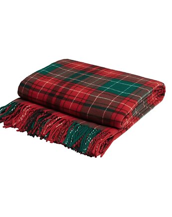 Koc świąteczny w kratę, White pocket