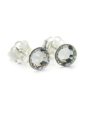 Kolczyki -Krystaliczne kropy mniejsze-Kryształy Swarovski, Marisella
