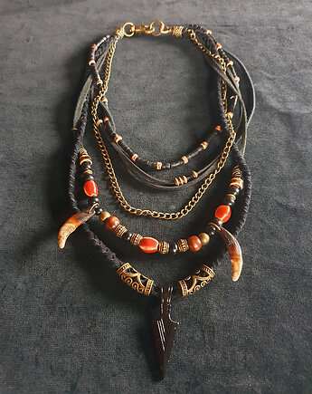 Słowiański, pogański naszyjnik, martuch