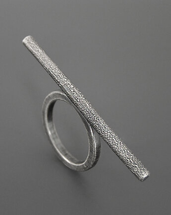 Pierścionek Stick, srebro, Pastelove Jewelry