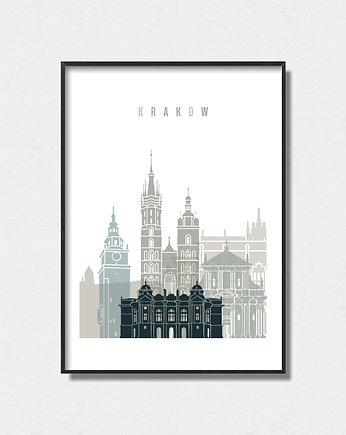 Kraków grafika minimalistyczna, Pas De LArt