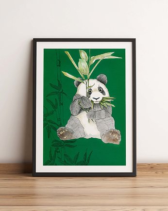 Plakat "Panda", Anna Bednarczyk Ilustracje