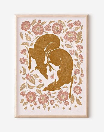 Plakat - Charty w kwiatkach, Mint In Paper