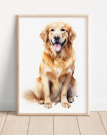 Plakat golden retriever, Whatever the timezone