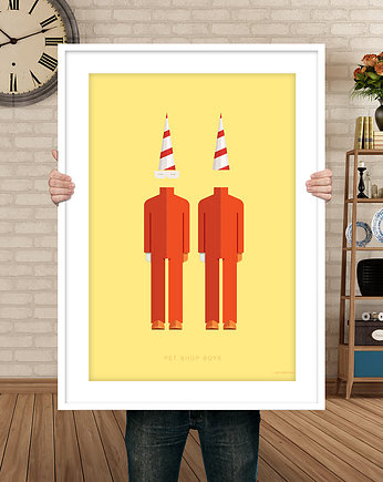 Plakat Pet Shop Boys, minimalmill