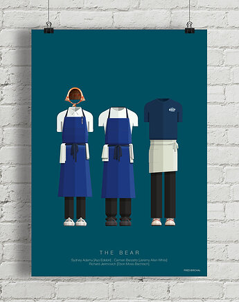 The Bear - plakat fine art, minimalmill