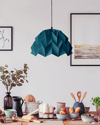 Lampa wisząca origami ICEBERG M petrol, Ynska