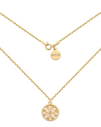 Złoty naszyjnik z medalionem, SOTHO