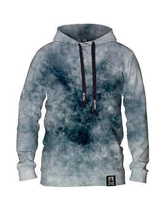 Męska Bluza z kapturem DR.CROW Gray Background, DrCrow