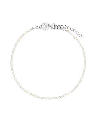 Bransoletka na nogę srebrna Kruszynka, Rett Frem