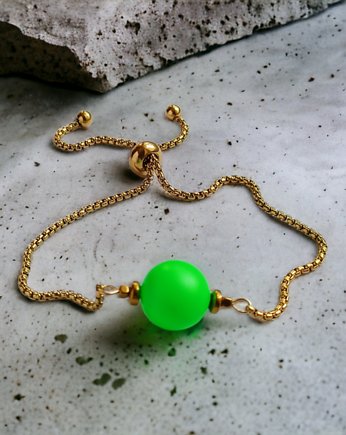Swarovski neon pearls : ONE : neon green, kaktusia