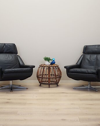 Fotel obrotowy, duński design, lata 70, Werner Langenfeld, Esa, Przetwory design
