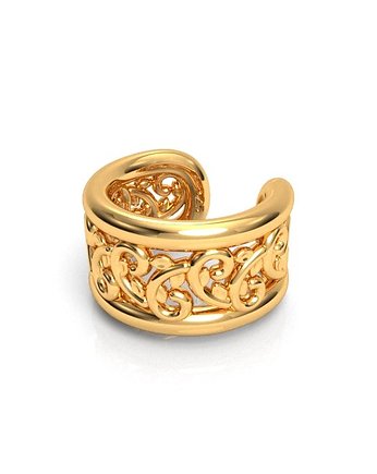 Nausznica ORNAMENT -srebro,złoto,różowe złoto, ISSI Jewelry